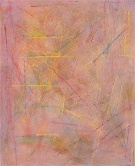 Abstract expressionist painting, acrylic on canvas